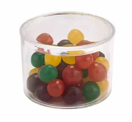 Extra Small Round Crystal Clear Container 002c - Image 2