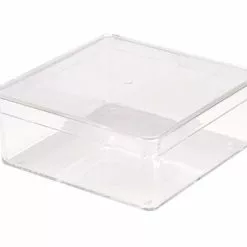 Extra Small Square Clear Container 006C