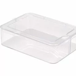 Small Rectangle Clear Plastic Box – 030C