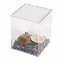 Plastic Aquarium, Square – 044C Aqua
