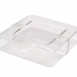 Clear Square Container And Lid – 092C