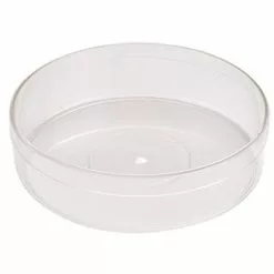 Round Plastic Candy Container With Lid -175C