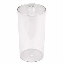 Round Clear Plastic Container With Lid – 279C