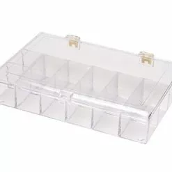 Square Hinged Divided Plastic Container – 650C-PC