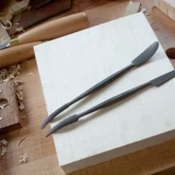 Chris Pye's Pair Of Hand Cut Riffler Rasps