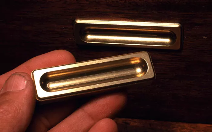 Brusso Hardware | Entire Range At Great Prices Shipped Fast Brusso Miniature Flush Handle Pull