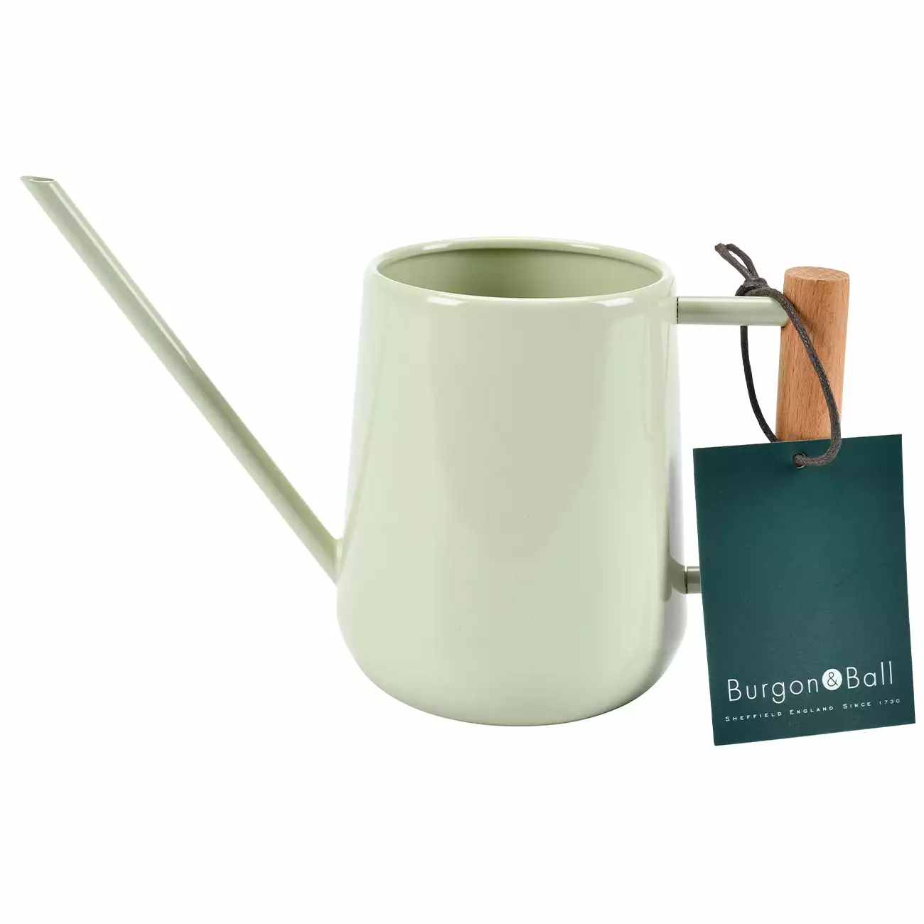Burgon And Ball Indoor Watering Can - Pale Jade - Image 2