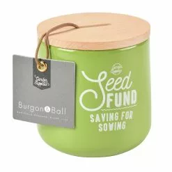 Burgon And Ball Seed Fund Money Box - Gooseberry