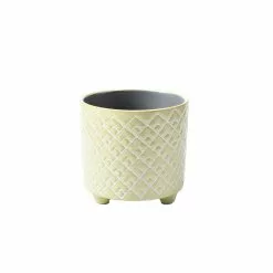 Burgon & Ball Bilbao Pale Jade Glazed Pot - Small