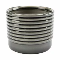 Burgon & Ball Oslo Grey Glazed Pot - Large