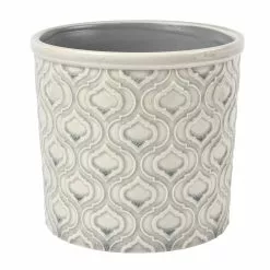 Burgon & Ball Venetian Grey Glazed Pot - Large