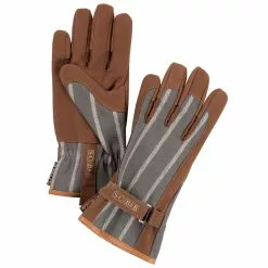 Burgon And Ball Sophie Conran Everyday Gloves - Grey Ticking