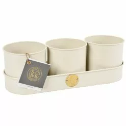 Burgon And Ball Sophie Conran Herb Pots - Buttermilk