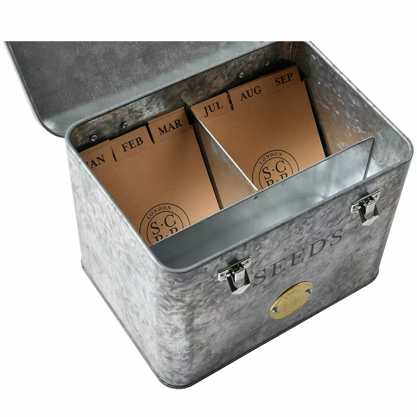 Burgon & Ball Sophie Conran Galvanized Seed Organiser - Image 5