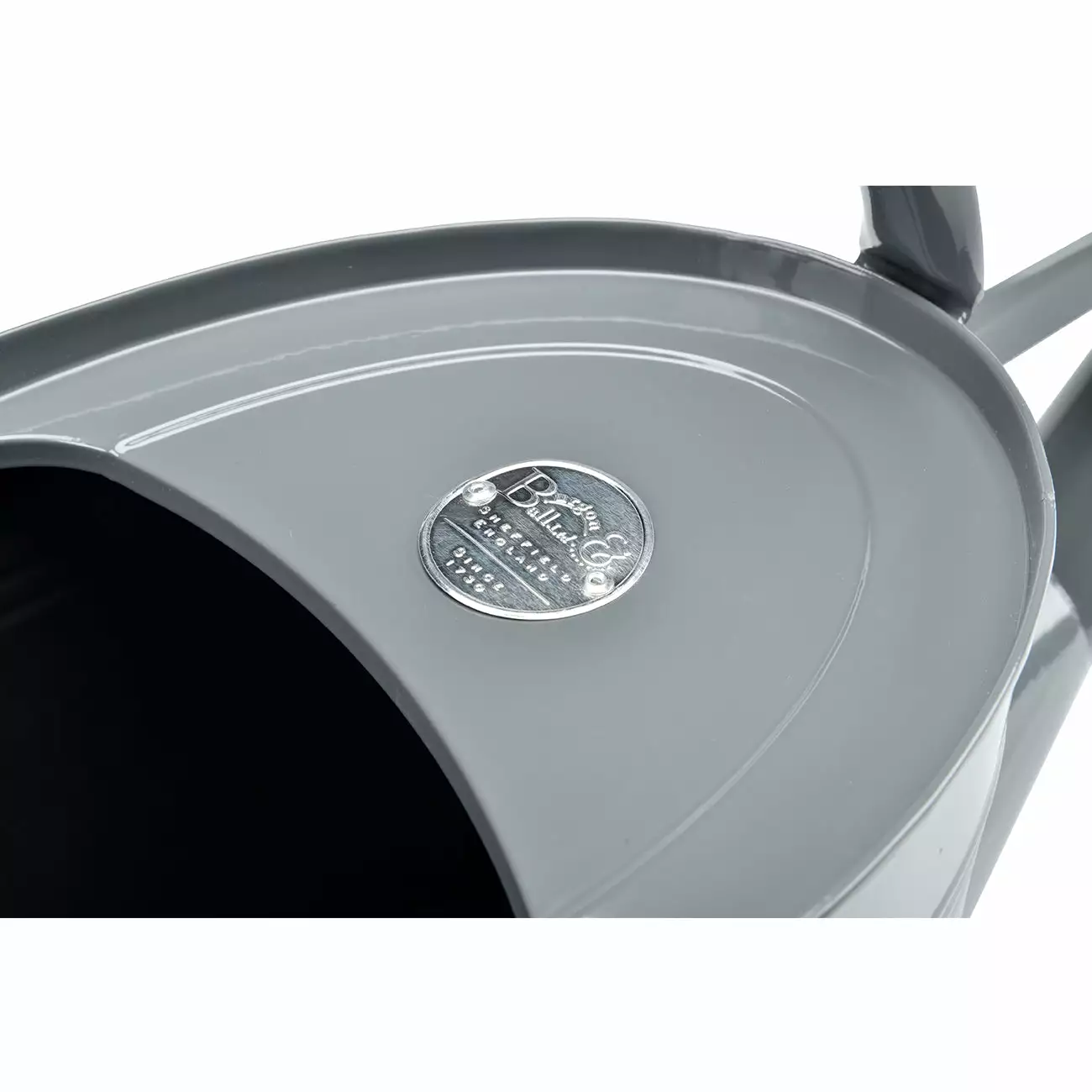 Burgon & Ball Waterfall Watering Can - 9 Litre - Slate - Image 5