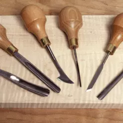 Sets Of Palm Handled Carving Tools By Ashley Iles