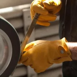 Geier Glove Company | In Stock Made In USA Goatskin Snap-back Work Glove