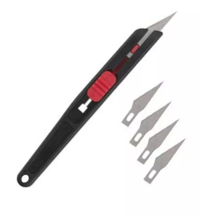 Zona Retractable Knife Set With 6 Blades - Image 5