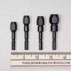 Drill Bit Adapters - Festool Centrotec Compatible Shanks By Make It Snappy - Made In USA