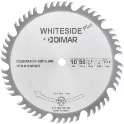 Whiteside Router Bits Whiteside Plus Dimar Combination (ATB-R) Table Saw Blades